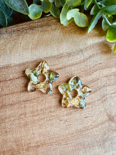 Duo de pépites (fleurs séchées)