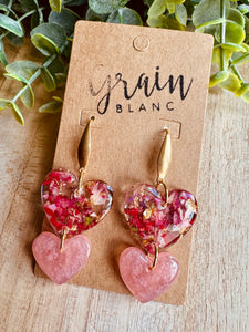 Boucles résine 🤍
