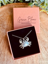 Charger l'image dans la galerie, Collier 🦀 crabe argenté