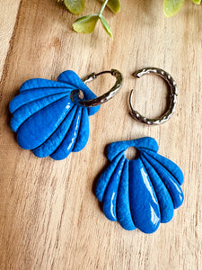 Mini Créoles martelées(18mm-argenté)